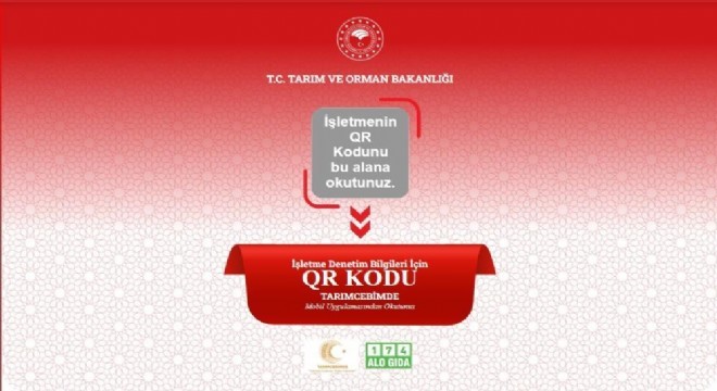  Karekod  uygulaması artık mecburi