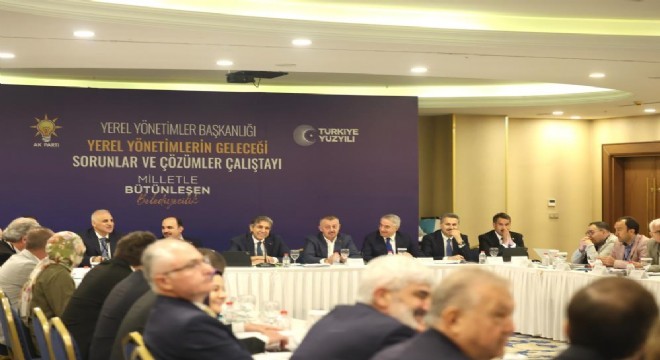 AK Parti den yerel yönetim hamlesi