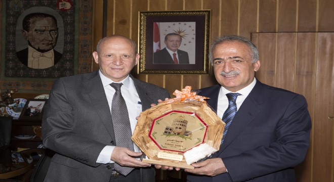 Prof. Bashar Saad’den Rektör Çomaklı’ya İade-i Ziyaret