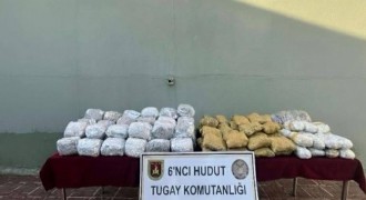 109 kilogram uyuşturucu ele geçirildi