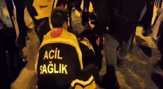 Yol üstünde baygın halde bulundu
