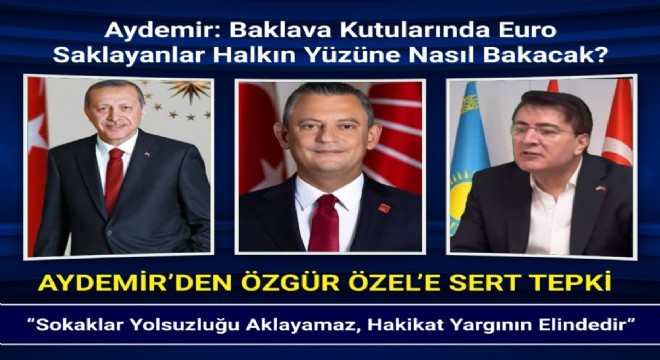 İbrahim Aydemir:'Sokaklar Yolsuzluğu Aklayamaz, Hakikat Yargının Elindedir'